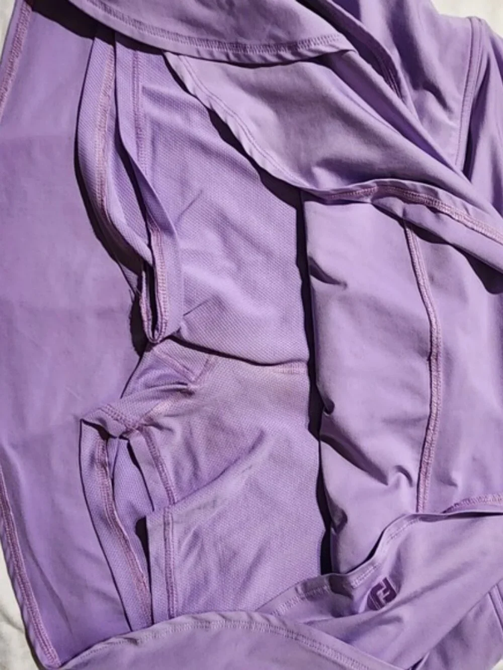 FootJoy Golf Jacket‎ Full Zip Lightweight Athletic Purple Size L - Picture 3 of 8